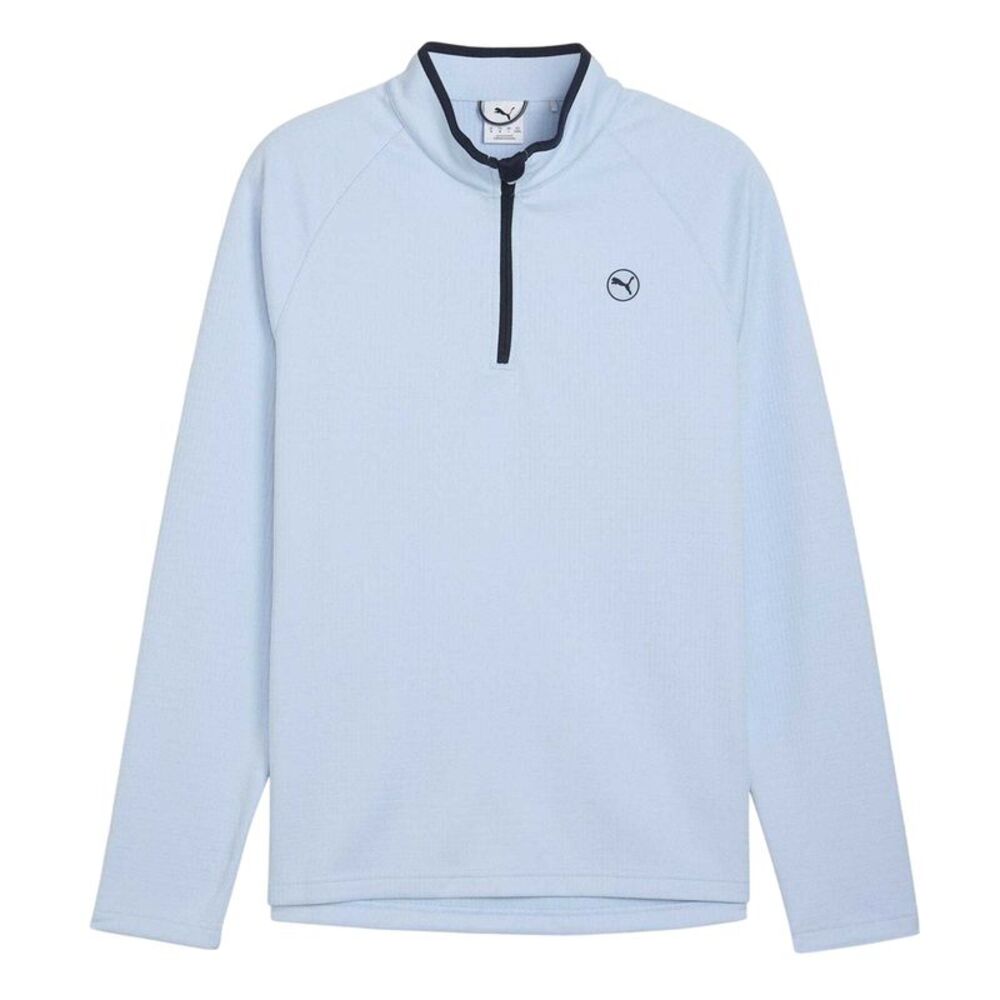 Puma Mens Waffle Fleece Sweater / Blue